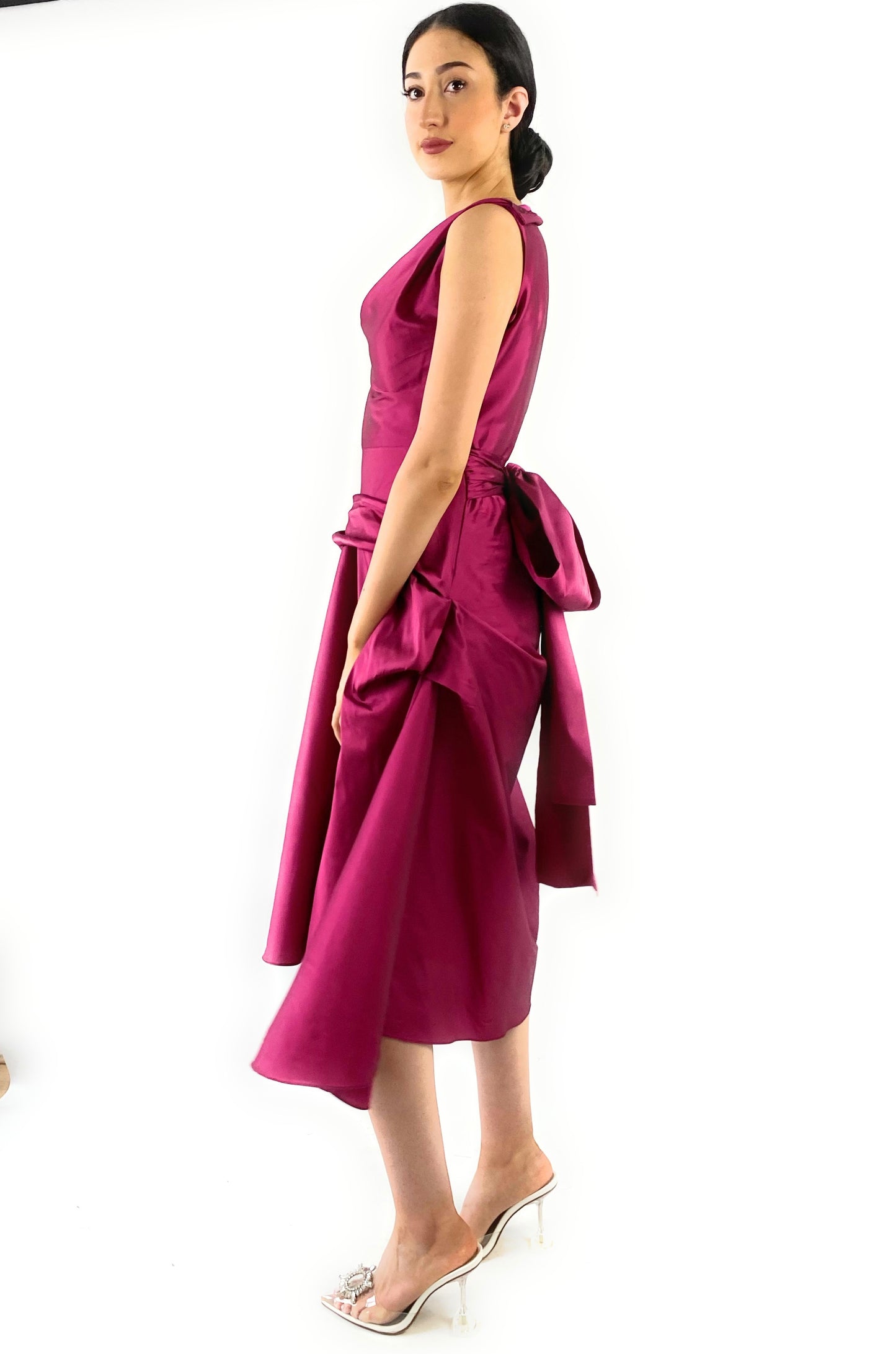 Elizabeth Style Dress with my signature pleats,Wedding,Party,Evening dress
