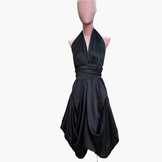 Beautiful  Silk Dress-One Size Dress 