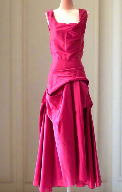 Elizabeth Style Dress  with my signature pleats,Wedding,Party,Evening dress