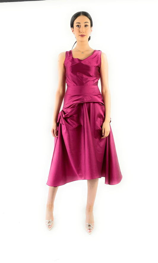 Elizabeth Style Dress  with my signature pleats,Wedding,Party,Evening dress