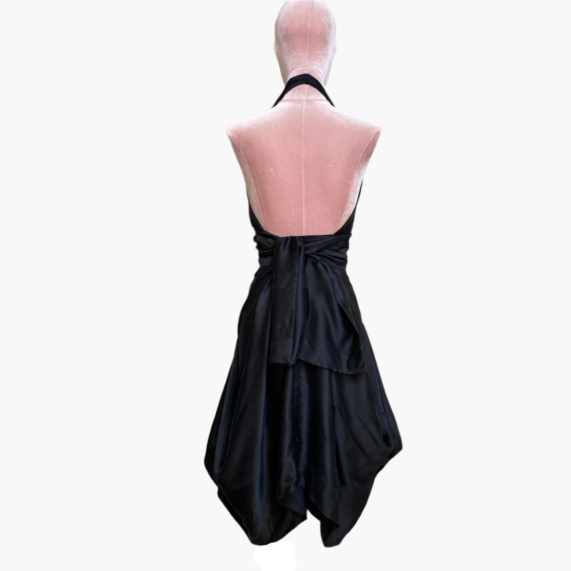 Goddess Silk Dress, Party Holiday Dress One size dress .Fitt & Flair  Dress 