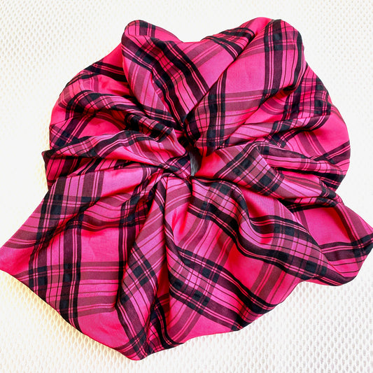 Hair Accessories,Ponytail Holder,White ,Mix fibres Scrunchie 